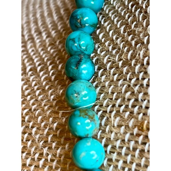 Jay King Turquoise Gemstone Teardrop Necklace With Sterling Silver Clasp - Picture 9 of 13